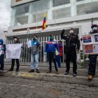 Estudiantes protestan en Quito contra los recortes presupuestarios a las universidades públicas