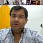 El presidente de la Asamblea, César Litardo, espera recibir el informe para segundo debate de la Ley de Apoyo Humanitario en las próximas horas.