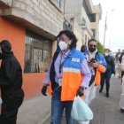 El pasado 24 de abril, Alexandra Ocles salió a repartir alimentos a varios sectores de la capital.