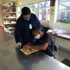 En la fundación realizan también actividades para la distracción de los asilados.