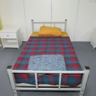 En el parque Bicentenario, en el norte de Quito, hay 370 espacios para pacientes con síntomas leves y moderados de COVID-19.