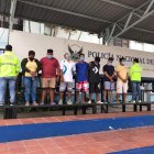 Captura. Ocho personas fueron detenidas en medio del operativo "Impacto 2".