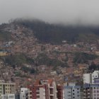Vista panorámica de la ciudad de El Alto, en La Paz, Bolivia