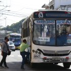 Circulación. Líneas de buses retomaron los recorridos en la ciudad.