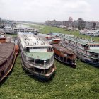 Dhaka (Bangladesh). Este país prevé evacuar a partir de este martes entre 1,8 y 2 millones de personas con la mirada puesta en mantener el distanciamiento social entre la pandemia del coronavirus