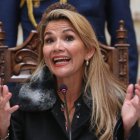 Jeanine Áñez, presidenta interina de Bolivia.