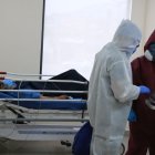 La demanda de camas hospitalarias crece en la capital.