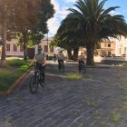 Vigilancia. Policías cumplen sus labores en el Valle de Los Chillos