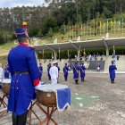 En la Cima de la Libertad, en el centro sur de Quito se cumplió la ceremonia por los 198 años de la Batalla del Pichincha.