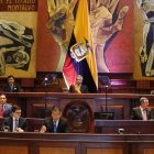 El presidente Lenín Moreno presenta su informe en la Asamblea