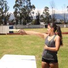 La pentatlonista ecuatoriana está clasificada a los Juegos Olímpicos desde el año pasado, cuando consiguió la marca en los Juegos Panamericanos de Lima.