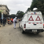 A las instalaciones solo ingresa personal que trabaja en las obras de construcción, bajo estrictas normas de bioseguridad.