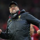 Jürgen Klopp, entrenador del Liverpool, puntero de la Premier inglesa.