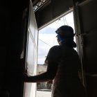 Una de las enfermeras que accedió a relatar las escenas vividas durante la emergencia.