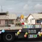 Unos 300 niños de la Brigada Blindada Galápagos recibieron un homenaje por el Día del Niño