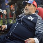 Siempre polémico, Diego Armando Maradona no tiene segura su continuidad en Gimnasia.