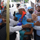 Carlos Luis Morales regresó este 4 de junio a la prefectura.