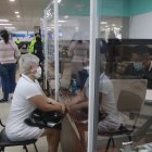 Miembros del Consejo de la Judicatura recorrieron este jueves las instalaciones del Complejo Judicial norte de Quito.