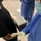 Las cenizas que entregan a la familia Rivera, pero tras investigaciones no corresponden a Jimmy Rivera, quien falleció por COVID-19.