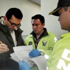 Pablo Romero, al momento de su llegada a Ecuador como parte del proceso de extradición.