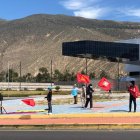 protestas de maestros en la Mitad del mundo