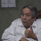 El exjefe de Medicina Legal, Juan Montenegro, durante el encuentro con EXPRESO.