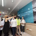 Visita a las instalaciones del Hospital Bicentenario, en días pasados.