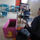 Los colegios trabajan bajo la modalidad virtual. Los maestros se las ingenian para ofrecer a los niños una educación de calidad.