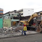 Hecho. Los trabajos de demolición iniciaron la mañana de este 12 de junio en Daule-