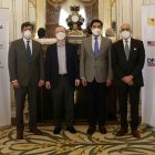 El ministro Richard Martínez y otros funcionarios fueron testigos de honor.