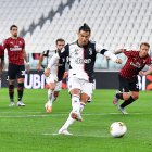 Cristiano Ronaldo (C) falló un penal durante el primer tiempo. El portugués estuvo lejos de su mejor nivel