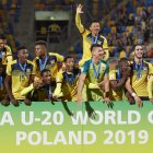 Los tricolores festejaron por todo lo alto la medalla de bronce. El mayor logro en la historia de selecciones de fútbol en torneos FIFA