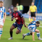 Pervis Estupiñán, lateral ecuatoriano, cumplió eficazmente en la reanudación de la Liga española.