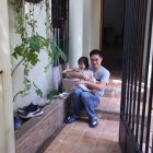 Mario Zhu, oriundo de China, vive en Guayaquil desde hace 4 años, con su familia.