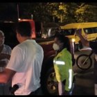 Adum fue retenido por la policía en la vía a la costa, en el norte de Guayaquil.