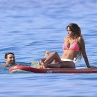 Lio y Antonella forman una de las parejas más seguidas en el mundo del deporte.


Soccerplayer Lionel Messi and his wife Antonella Roccuzzo with sons Thiago and Mateo on holidays in Ibiza, on Tuesday 12nd July, 2016.