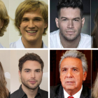 EXPRESIONES pasó por el escaner de FaceApp a Cinthya Viteri, Daniel Betancourth, Érika Vélez y Lenín Moreno