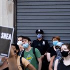 Marcha conmemorativa de Juneteenth en Nueva York.