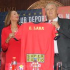 Eduardo Lara fue presentado como entrenador de El Nacional, en noviembre del año anterior.