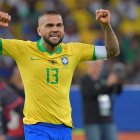 Dani Alves se consagró campeón con su selección, en la Copa América que se dio el año anterior en Brasil.