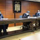 Los miembros del tribunal que conocieron la casación de Gilbert Llanos escucharon los fundamentos del pedido.