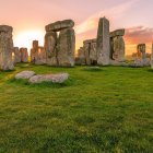Stonehenge, el engimático megalito del Reino Unido.
