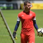 Adrián Gabbarini, arquero de Liga de Quito.

 Quito 24 de Enero de 2019 Agencia(ag-extra ag-expreso-ag-quito)