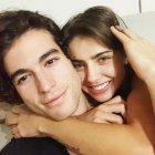 Danilo con su novia.