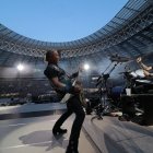 Metallica, en un concierto en Rusia.