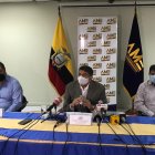 El alcalde Alvarado junto a otros pares de otros provincias que integran la regional 5.