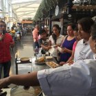 Mercado del Río, a orillas del río Guayas, en su inauguración, hace dos años.