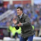 El entrenador Ismael Rescalvo llegó a Emelec en la temporada 2019.