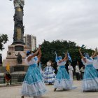 Acto. Se realizó en los exteriores del parque Centenario, en el centro de Guayaquil.