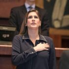 Cristina Reyes anuncia su precandidatura por el PSC para las elecciones 2021.